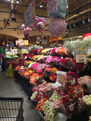 Flowers at Wegmans in Alexandria