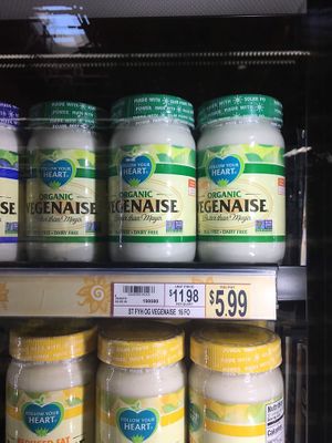 Vegan mayonnaise at Wegmans in Alexandria