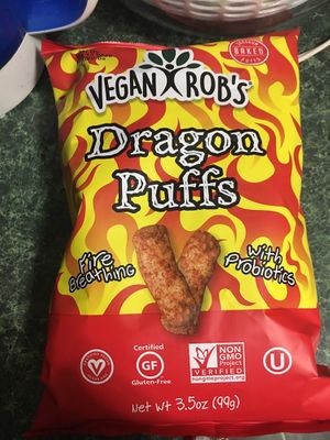 Vegan hot Cheetos at Wegmans in Alexandria