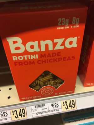 Vegan pasta at Wegmans in Alexandria