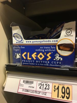 Vegan peanut butter cups at Wegmans in Alexandria
