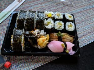 Takeaway - April 2019 at Youmiko Vegan Sushi - Hoża in Warsaw