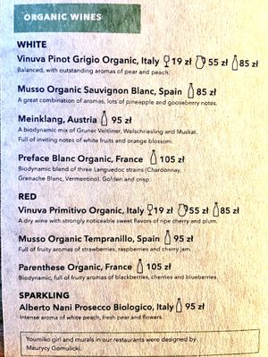 Menu 8 of 8, July 2021 at Youmiko Vegan Sushi - Hoża in Warsaw