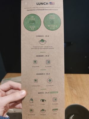 Lunch English at Youmiko Vegan Sushi - Hoża in Warsaw