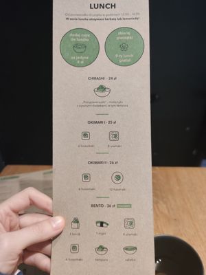 Lunch PL at Youmiko Vegan Sushi - Hoża in Warsaw