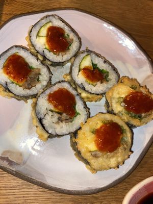 Tasting menu  at Youmiko Vegan Sushi - Hoża in Warsaw