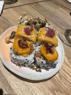Part of tasting menu  at Youmiko Vegan Sushi - Hoża in Warsaw