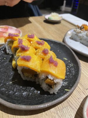 Sweet potato   at Youmiko Vegan Sushi - Hoża in Warsaw
