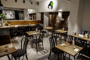 Interior of Youmiko Vegan Sushi at Youmiko Vegan Sushi - Hoża in Warsaw