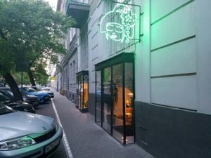 outside at Youmiko Vegan Sushi - Hoża in Warsaw