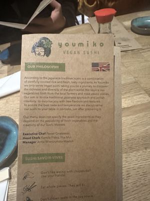   at Youmiko Vegan Sushi - Hoża in Warsaw