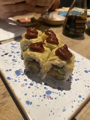 Cabbage sushi  at Youmiko Vegan Sushi - Hoża in Warsaw