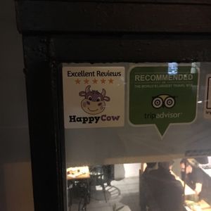 happy cow was here  at Youmiko Vegan Sushi - Hoża in Warsaw