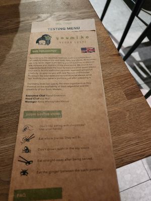  at Youmiko Vegan Sushi - Hoża in Warsaw