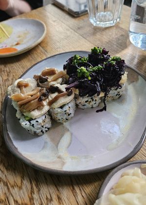 Fifth photo: special uramakis at Youmiko Vegan Sushi - Hoża in Warsaw