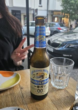 Non alcoholic beer at Youmiko Vegan Sushi - Hoża in Warsaw