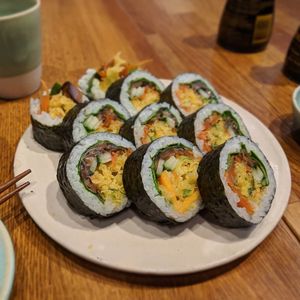 All the flavours!   at Youmiko Vegan Sushi - Hoża in Warsaw