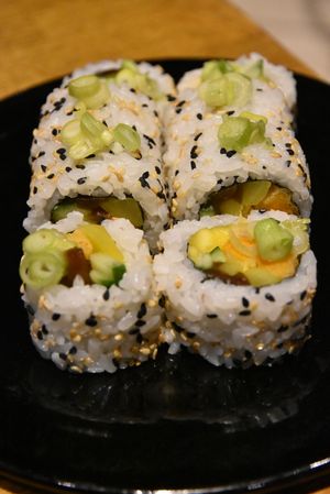 Uramaki at Youmiko Vegan Sushi - Hoża in Warsaw