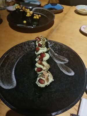 Omakase dish at Youmiko Vegan Sushi - Hoża in Warsaw