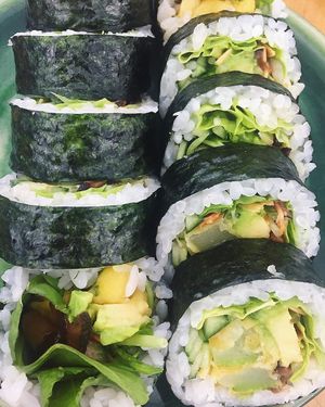 Futomaki at Youmiko Vegan Sushi - Hoża in Warsaw