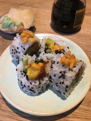 Rolls  at Youmiko Vegan Sushi - Hoża in Warsaw