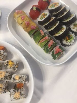 haruko set at Youmiko Vegan Sushi - Hoża in Warsaw