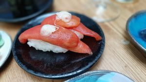 Nigiri at Youmiko Vegan Sushi - Hoża in Warsaw