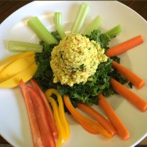 Vegan better than egg salad  at Pure Natural Market in Hilton Head Island