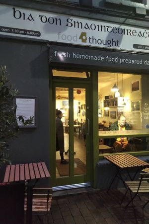 Outdoor at Food 4 Thought in Galway