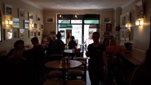 view inside at Food 4 Thought in Galway