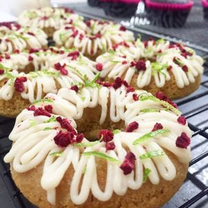 Vegan donuts at MOA Organicos in Porto Alegre