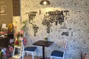 Interior at Etcetera Vegetarian & Coffee in 