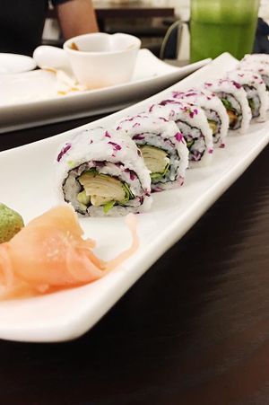 Sushi at Etcetera Vegetarian & Coffee in 