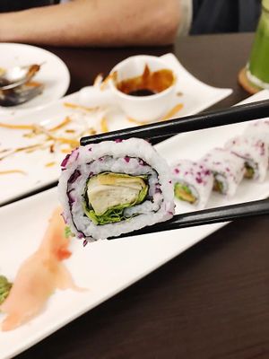 Sushi at Etcetera Vegetarian & Coffee in 