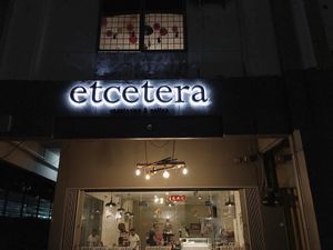 Exterior at Etcetera Vegetarian & Coffee in 