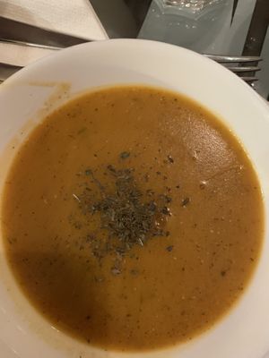 Get the soup; it’s soooooo yummy!  at Le Mezze du Chef - Menilmontant in Paris