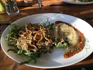 Quinoa Risotto at Alge in Moenchengladbach