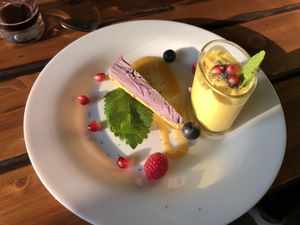 Dessert at Alge in Moenchengladbach