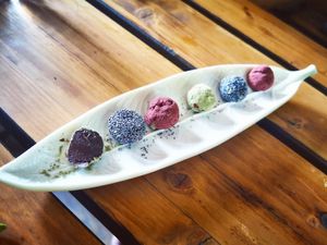 Vegan pralinés at Alge in Moenchengladbach