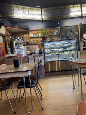 Cabinet view  at Ritual Coffee Company in Blenheim