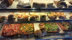 Cabinet food at Ritual April 2016 at Ritual Coffee Company in Blenheim