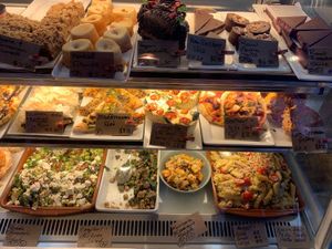 Display case at Ritual Coffee Company in Blenheim