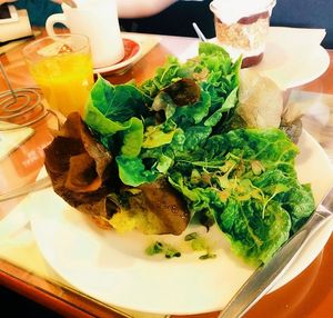 Greens On toast and Coconut Yoghurt Parfait in background :) at Ritual Coffee Company in Blenheim