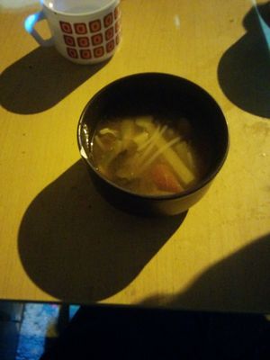 Daily soup at So Boring in Kowloon