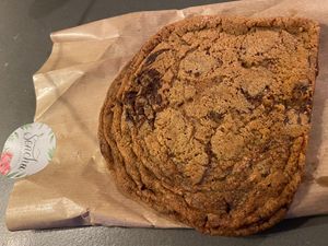 Vegan monster cookie  at Sencha Lunchstore in Alkmaar
