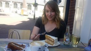 Rafaello cake at Sencha Lunchstore in Alkmaar