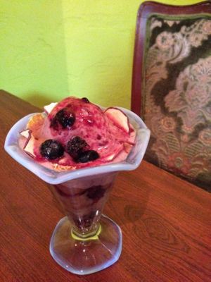 raw dessert at Manoa in Sapporo