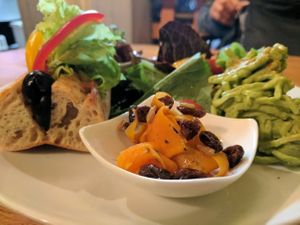 may 2017 lunch set at Manoa in Sapporo