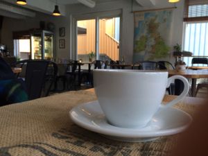 Cafe Soil by day, Taps (beer) by evening. at Kafe Soil in Trondheim