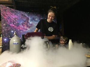 Ice cream creationists in the secret underground lair  at Space Bars Gelato in Lismore